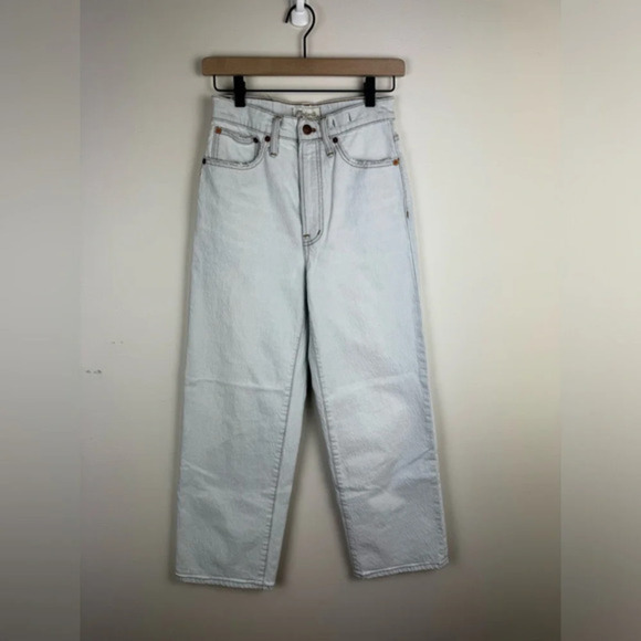 Madewell Denim - Madewell The Perfect Vintage Wide Leg Crop Jean